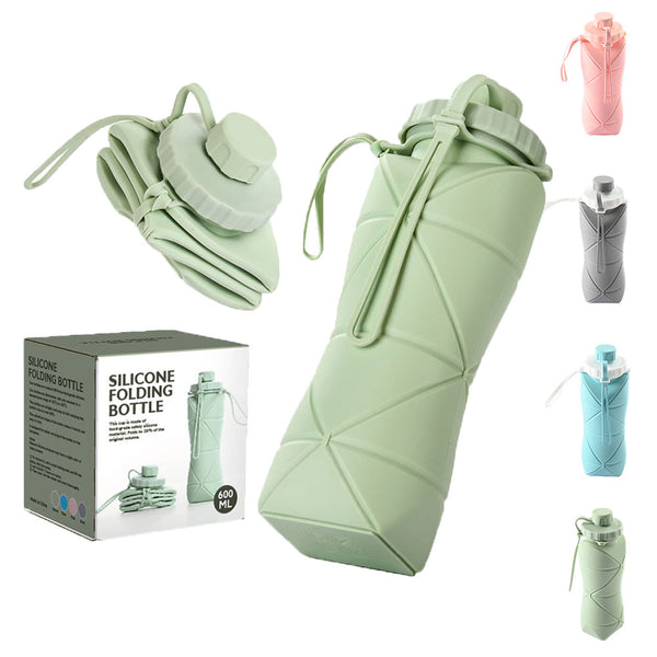 The Folding Silicone Water Bottle