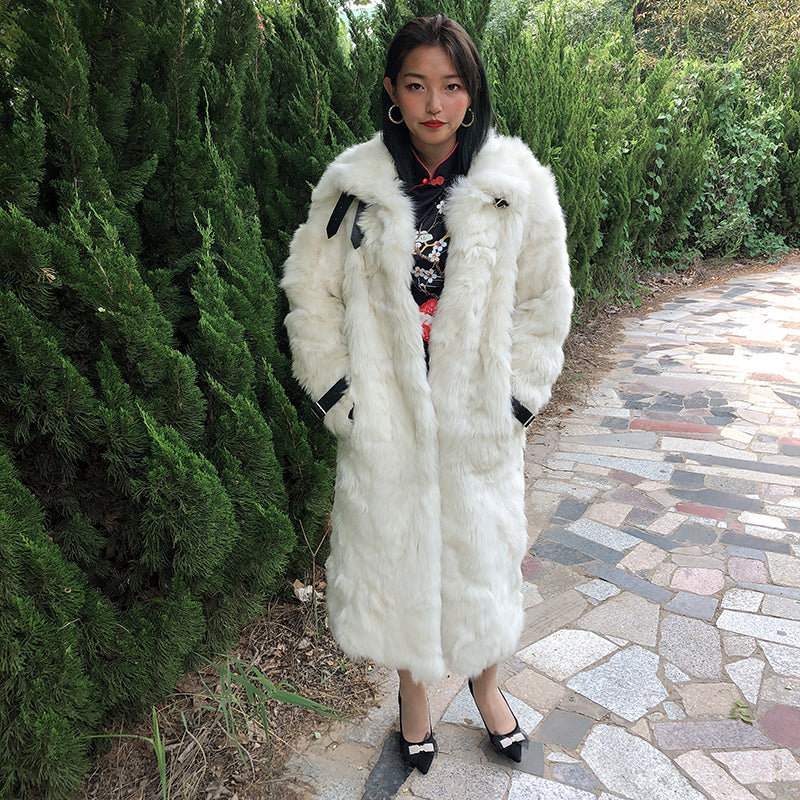 Fun and Exclusive Thin Fur Coat