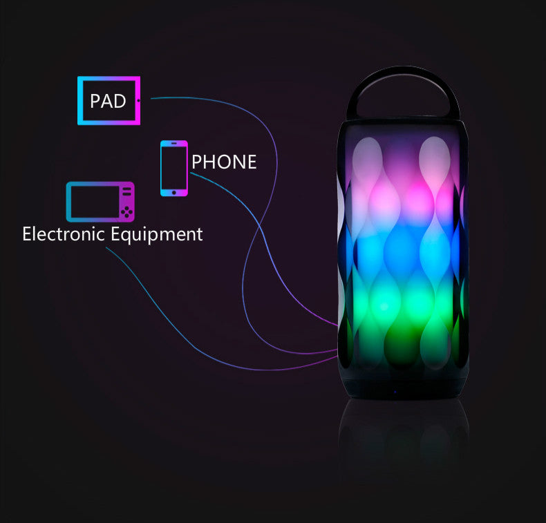 Colorful atmosphere light speaker