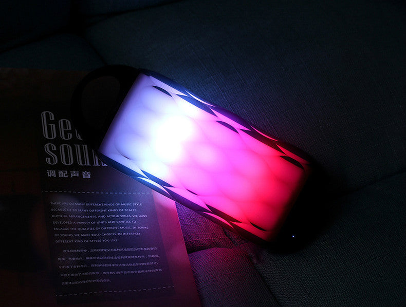 Colorful atmosphere light speaker