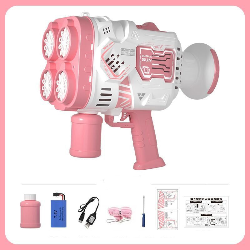 Spacial Automatic Bubble Gun Launcher