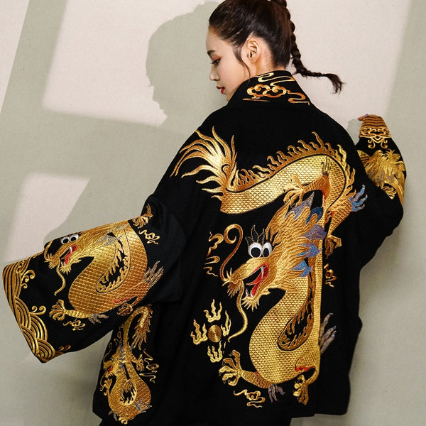 The Dragon embroidered jacket