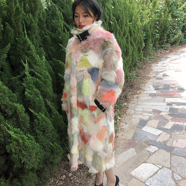 Fun and Exclusive Thin Fur Coat