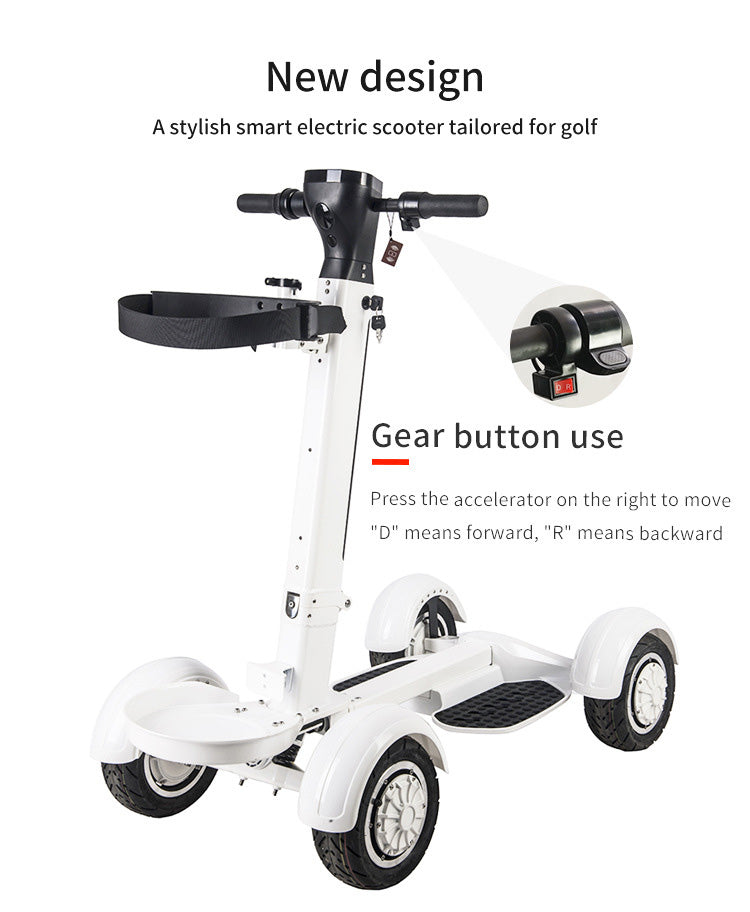 The Four Wheel Golf Scooter