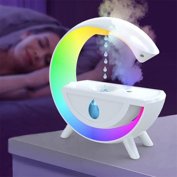 Water Droplet Anti-Gravity Humidifier Night Light