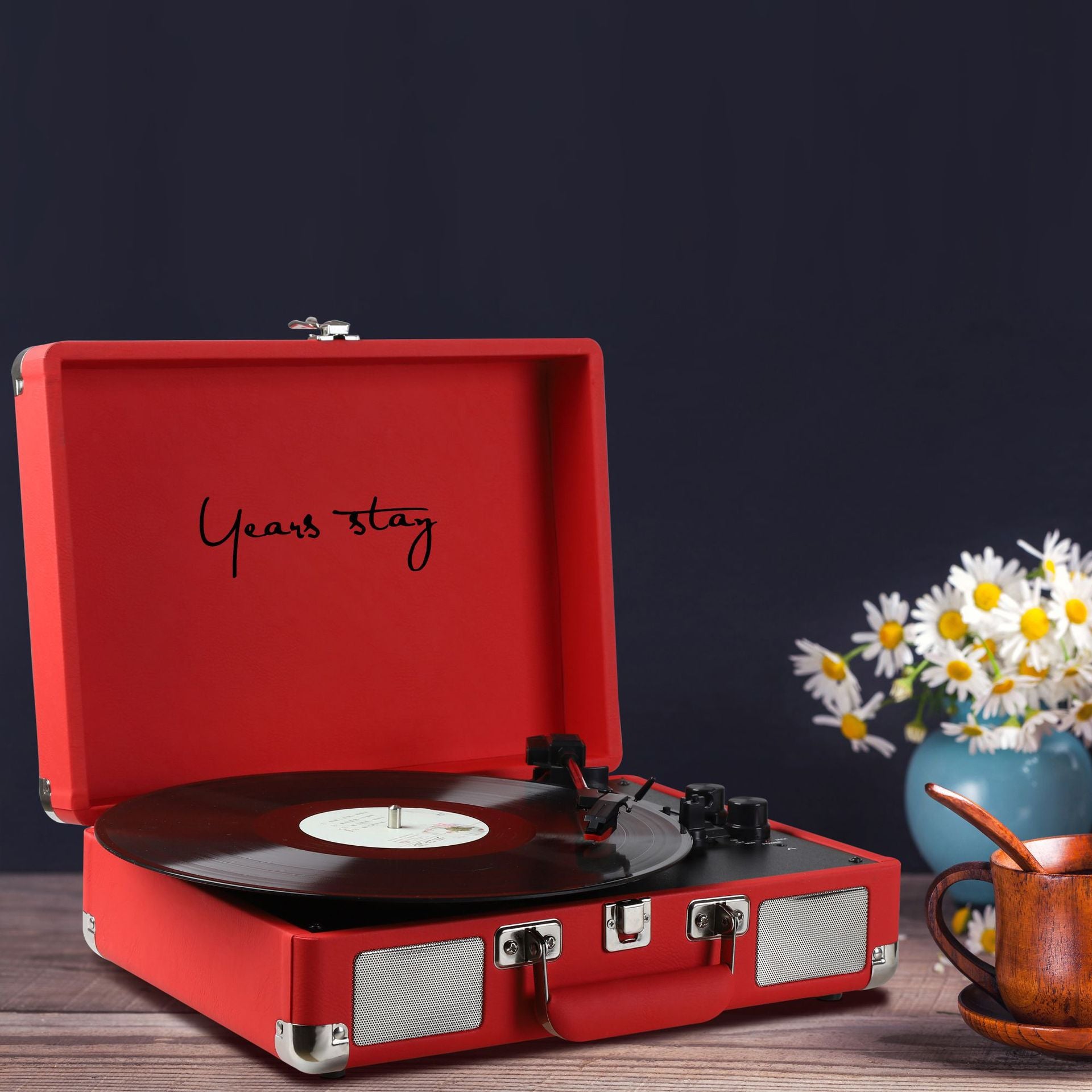 Integrated Vinyl Record Player
