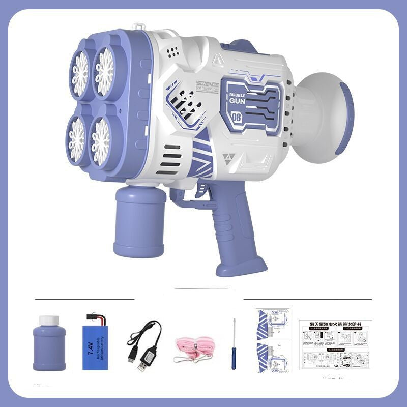 Spacial Automatic Bubble Gun Launcher