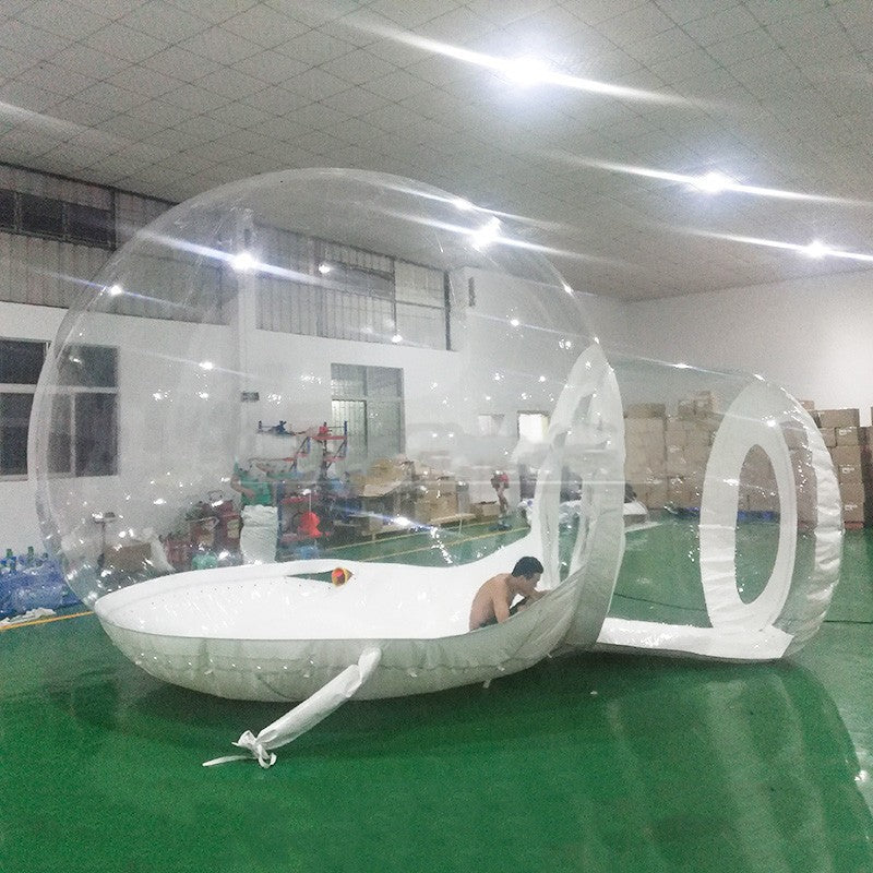 The Large Inflatable Transparent Igloo Tent