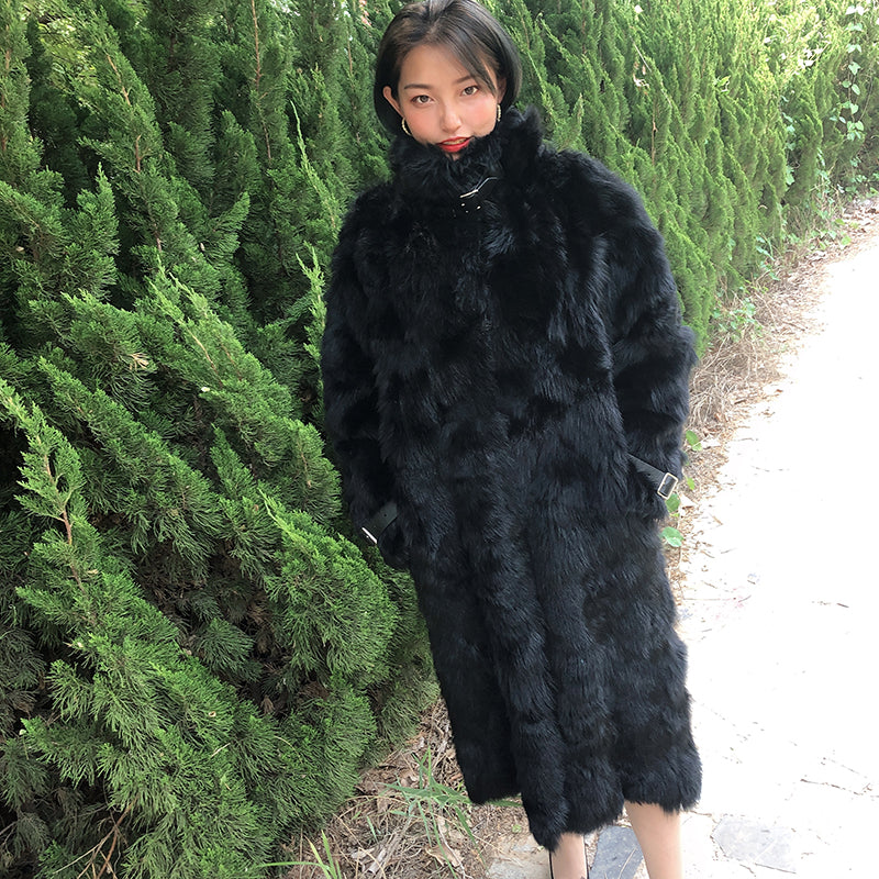 Fun and Exclusive Thin Fur Coat