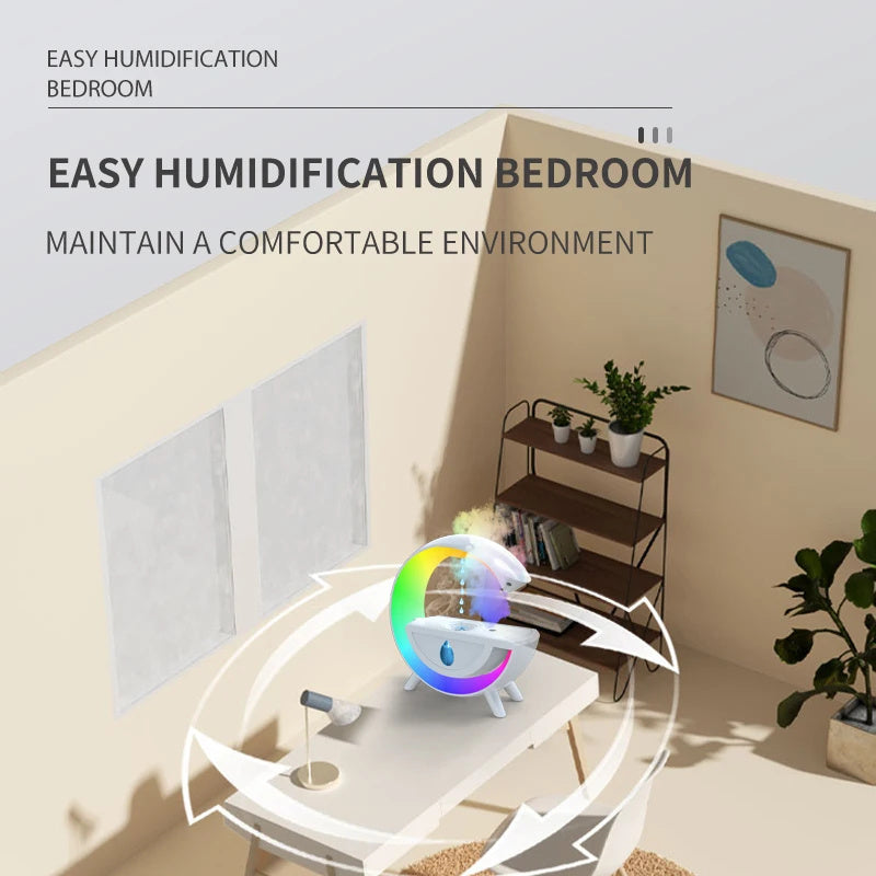 Water Droplet Anti-Gravity Humidifier Night Light