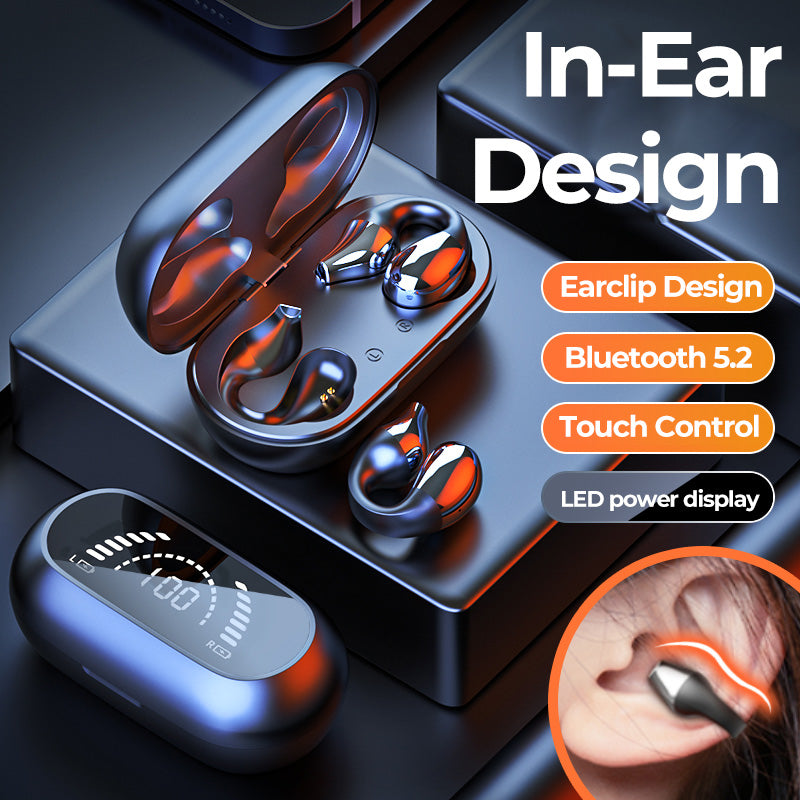 Ear Clip Bone Conduction Headphone