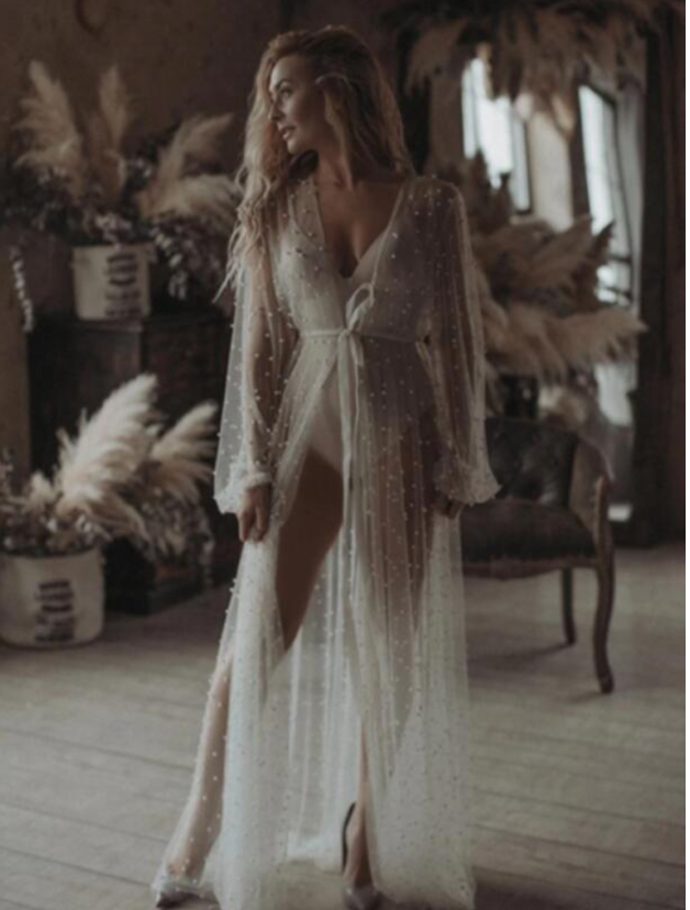 The See-through Lingerie Cape