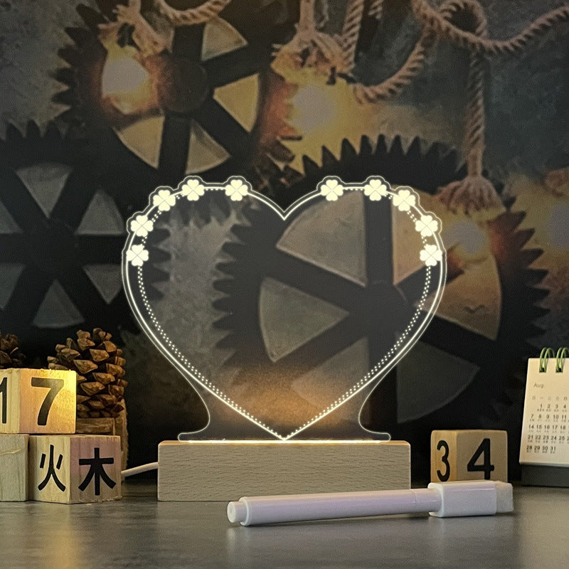 Creative Note Board Led Light