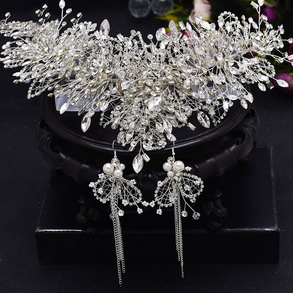 Bridal Tiara Crystal Crown