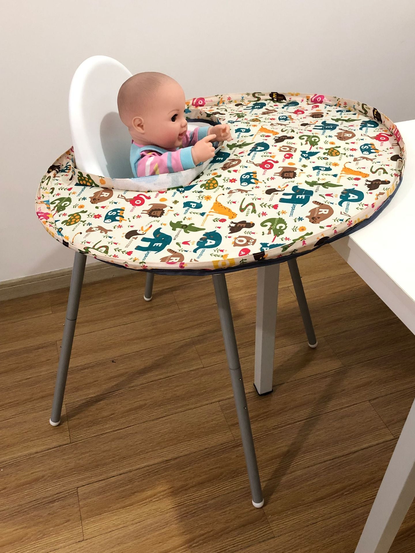 Baby chair eating mat