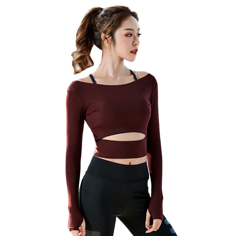 Three-piece outdoor yoga wear