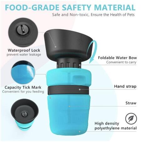 Outdoor Foldable Travel Water Bottle  Dispenser