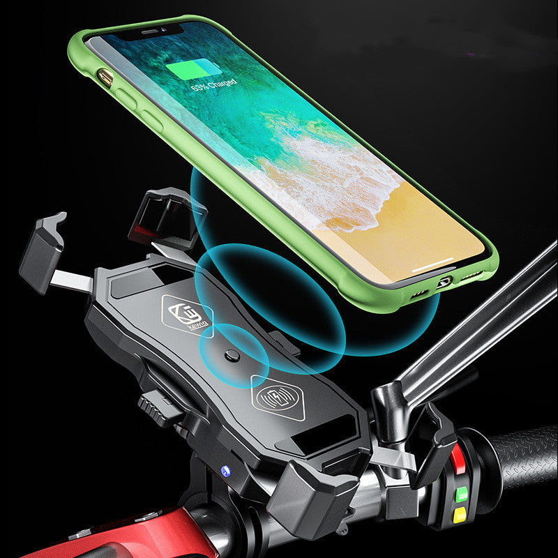 Motorcycle Wireless Charging Phone Holder