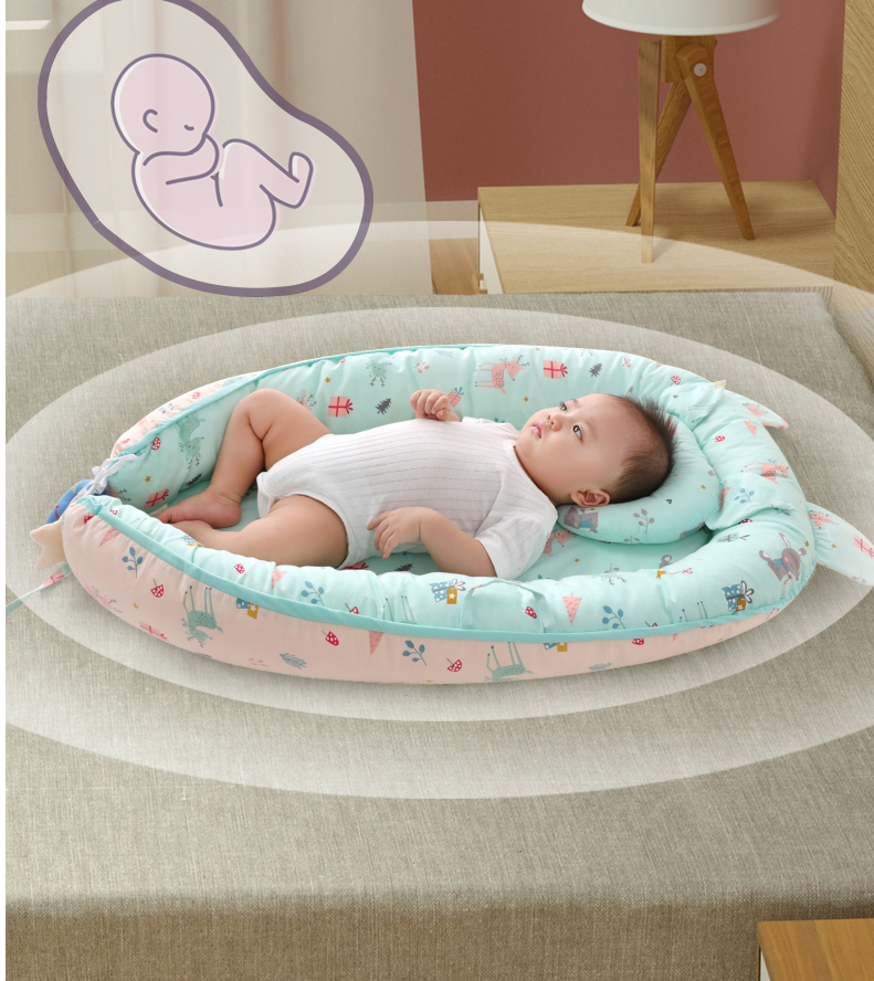 Baby's Anti-shock And Anti-pressure Sleeping Crib