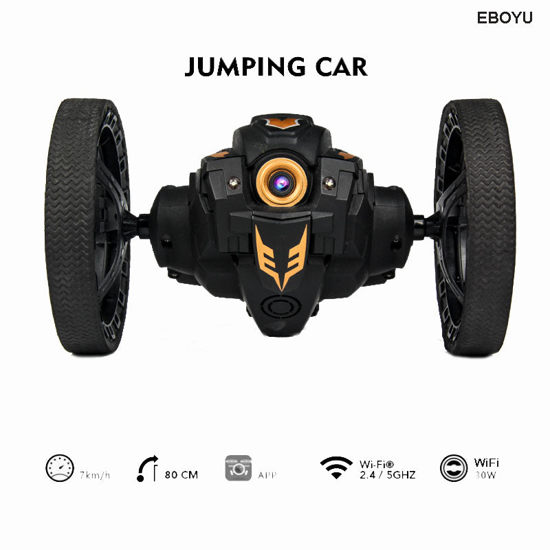 Phone Control Stunt Jump Car 360° Rotation Watch Control