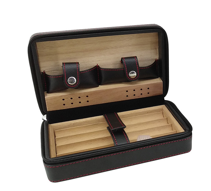 Best Portable Leather Cigar Humidifier Gift Box