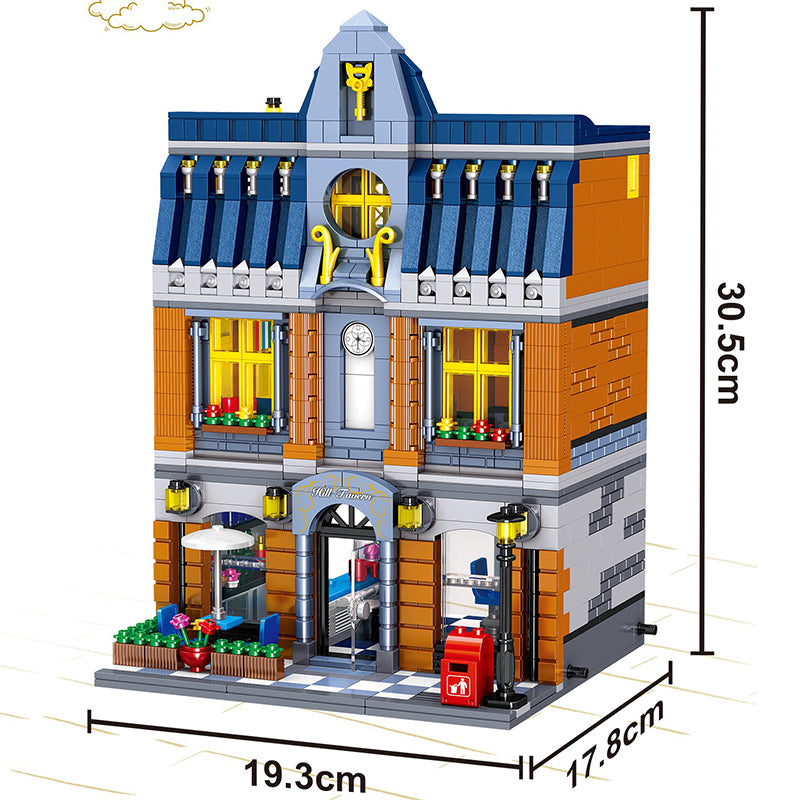 Intelligent assembly blocks town