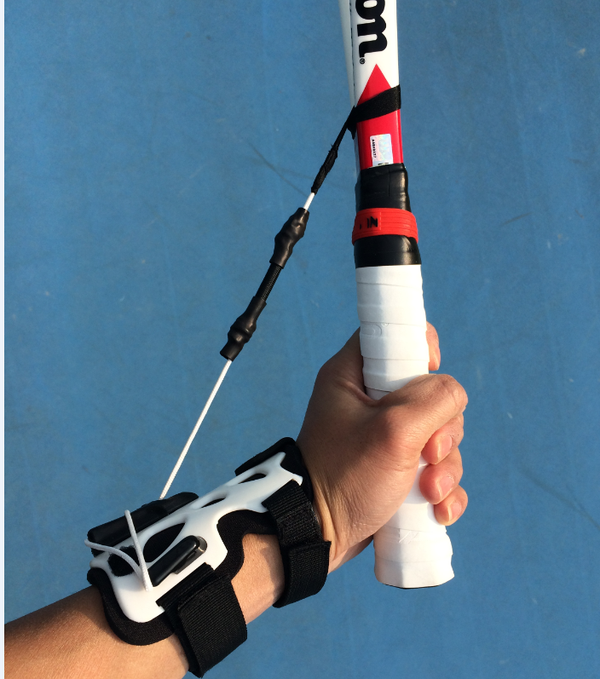 Tennis fixed wrong wrist correct exerciser