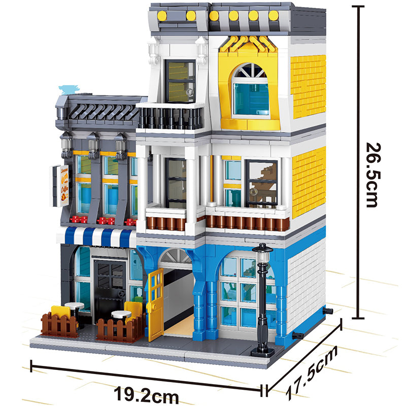 Intelligent assembly blocks town