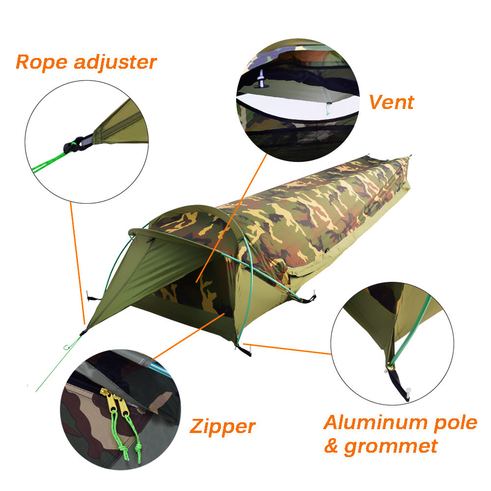 Easy To Build  Bivy Tent