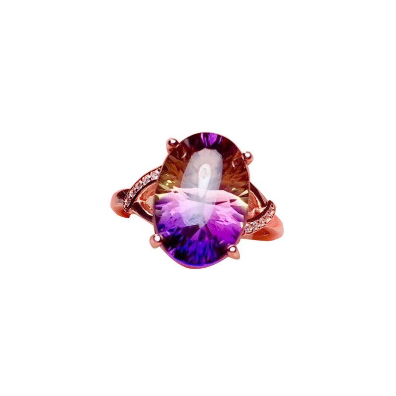 Lively Millennial Amethyst Ring