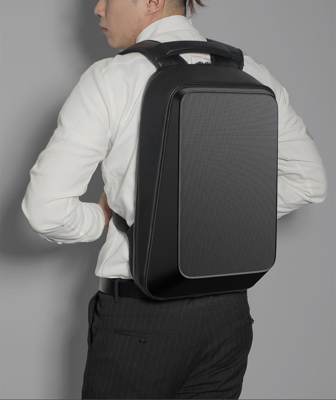 The Black Square Backpack