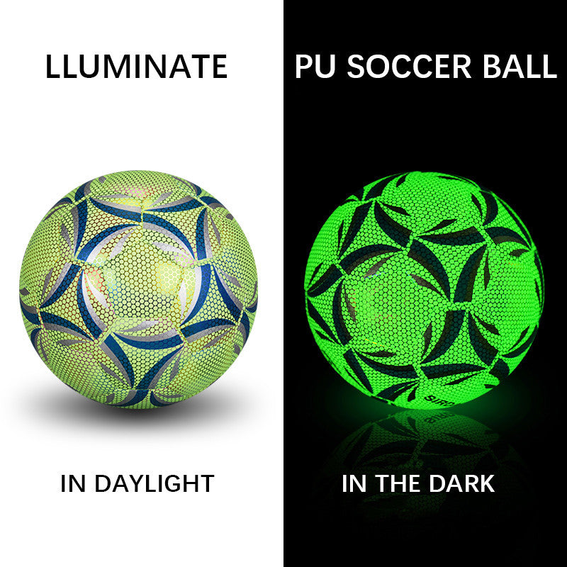 The Glowing Soccer Ball