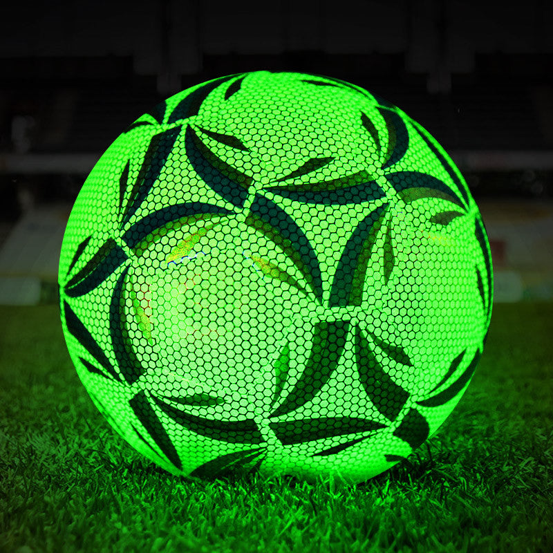 The Glowing Soccer Ball