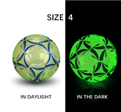 The Glowing Soccer Ball