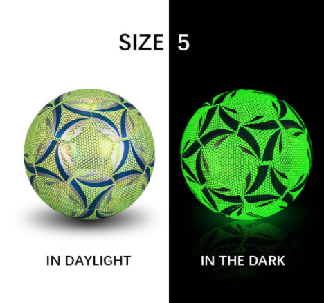 The Glowing Soccer Ball