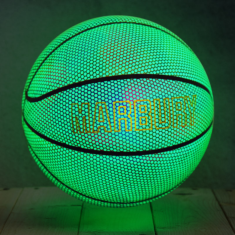 The Fluorescent green basketball