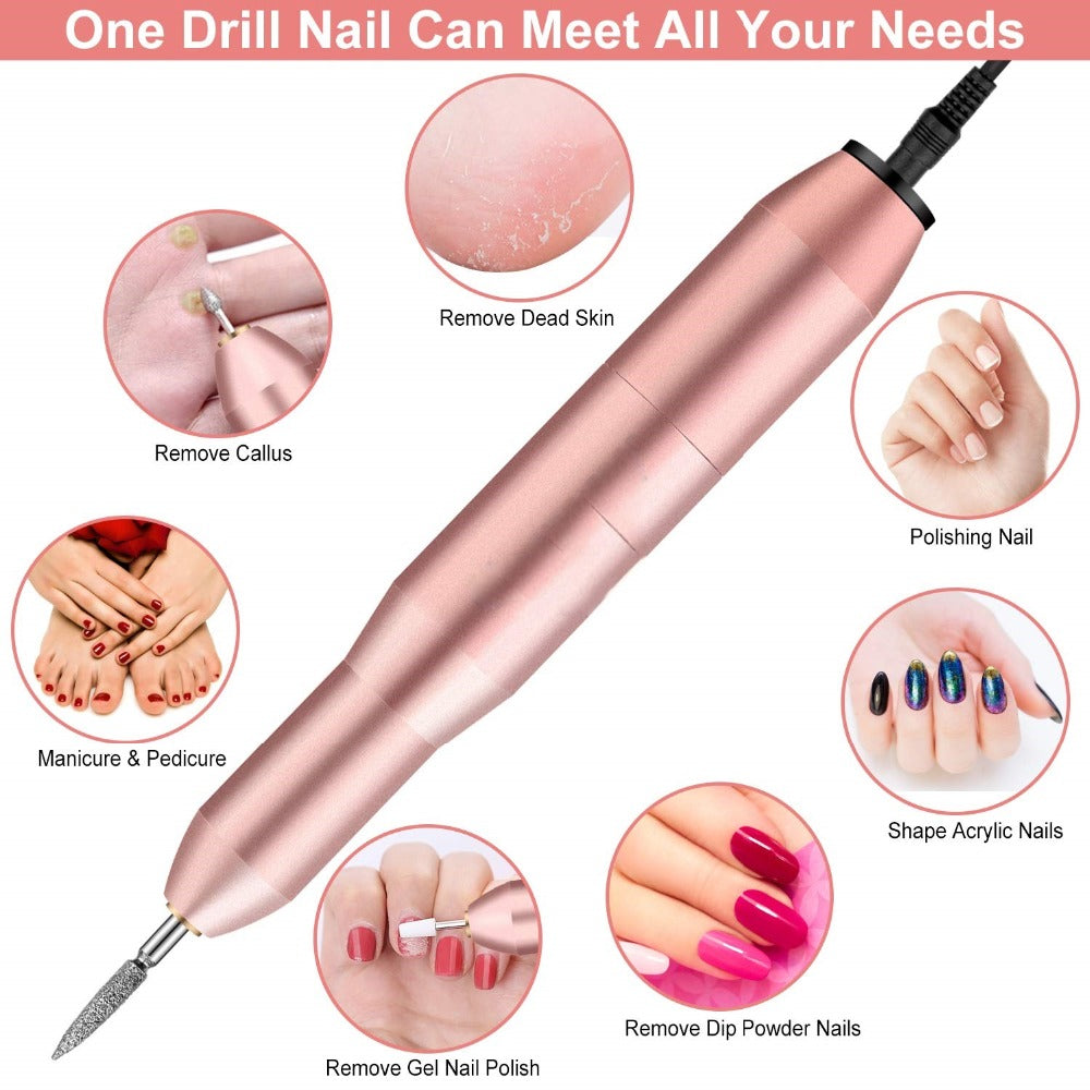 Mini Electric Nail Art Polishing Pen