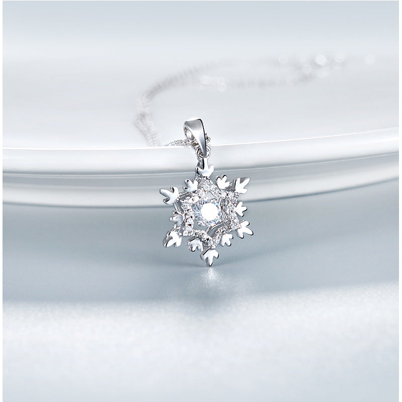 The Silver Moissanite 50 Points Necklace