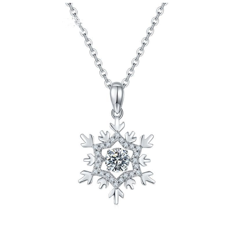 The Silver Moissanite 50 Points Necklace