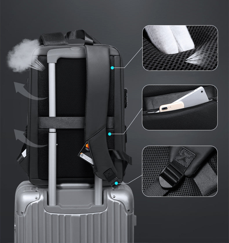 Multifunction Safelock Waterproof Backpack
