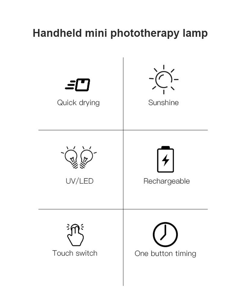 Quick-Drying Nail UV Lamp