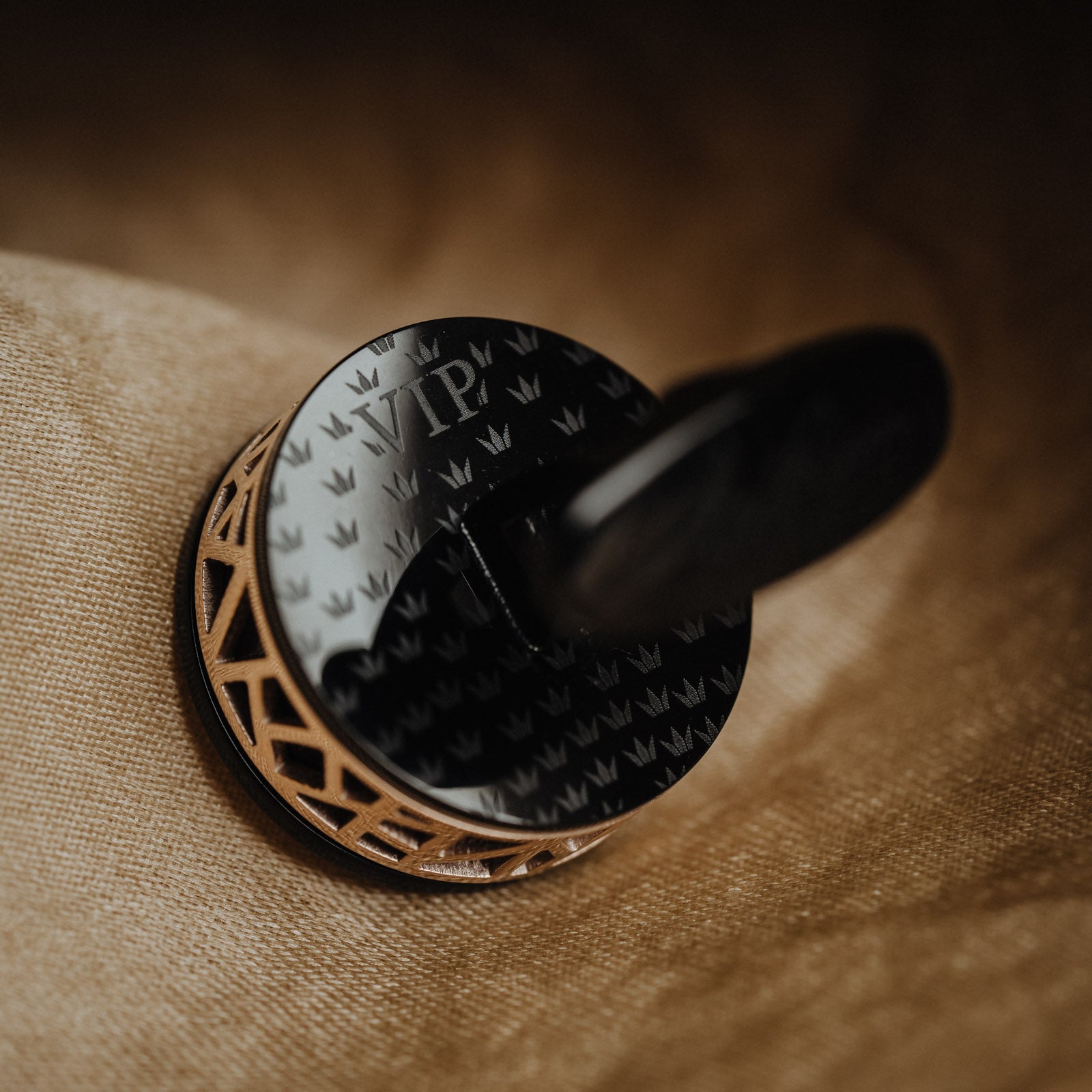 The French Black Gold Cufflinks