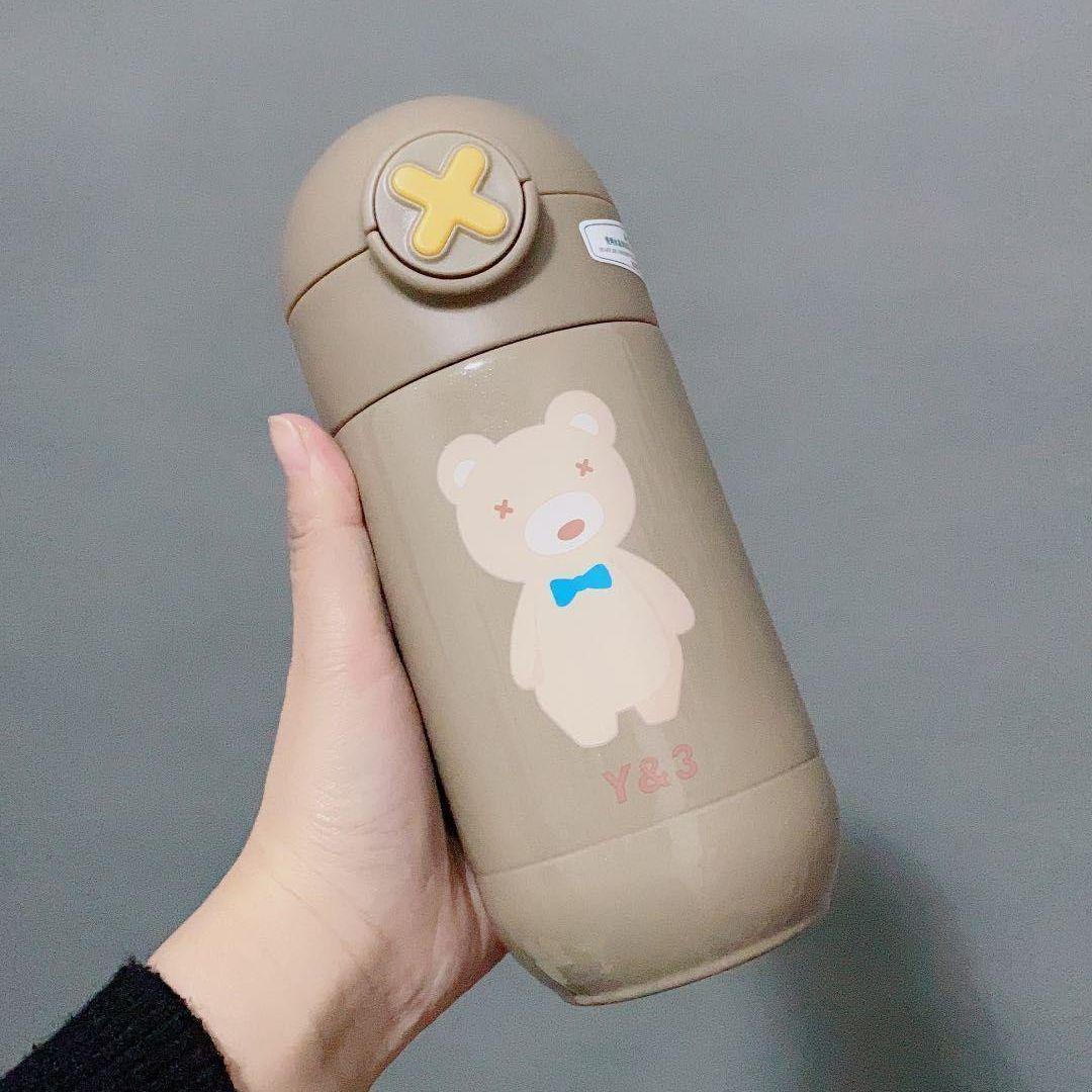 Baby Bear Plush Thermos Mug
