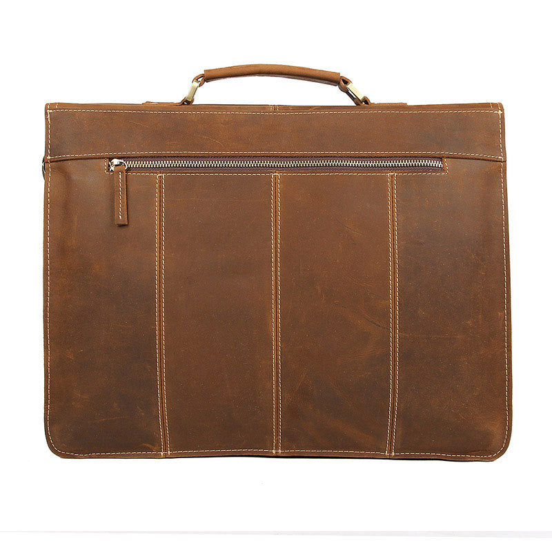 The Crazy Horse Leather Briefcase