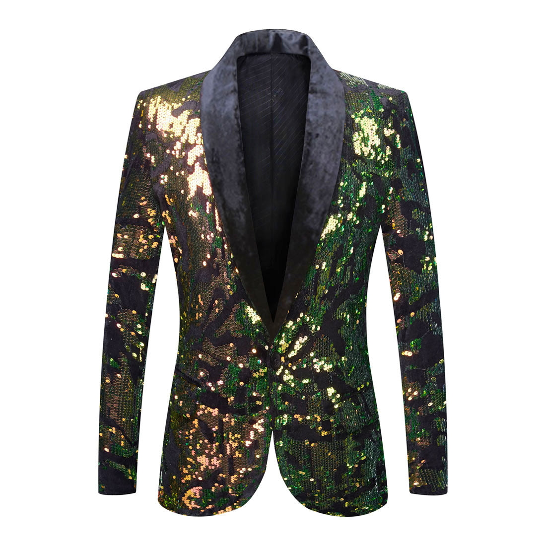 The Angelo Sequin Slim Fit Blazer