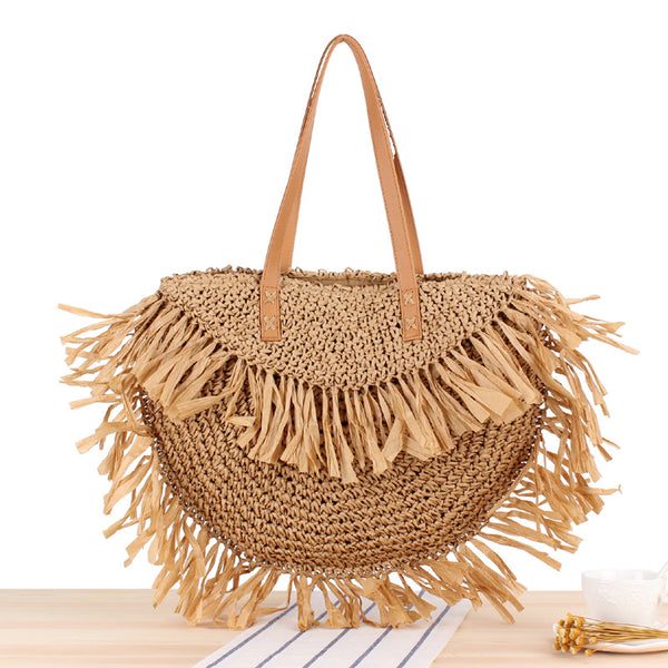 The Unique Paper Woven Beach Bag