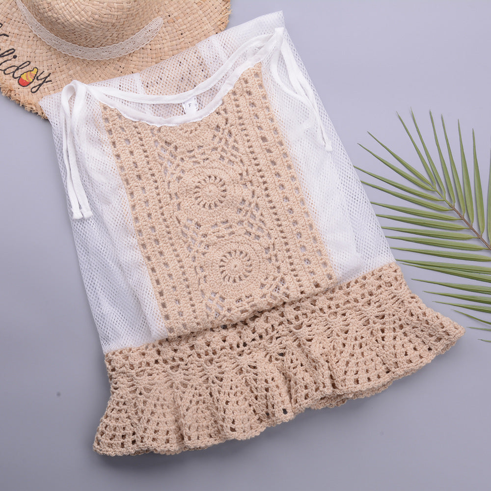 Hand Crochet Swimsuit Skirt