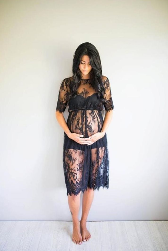 The Lace Pregnant Women Dress