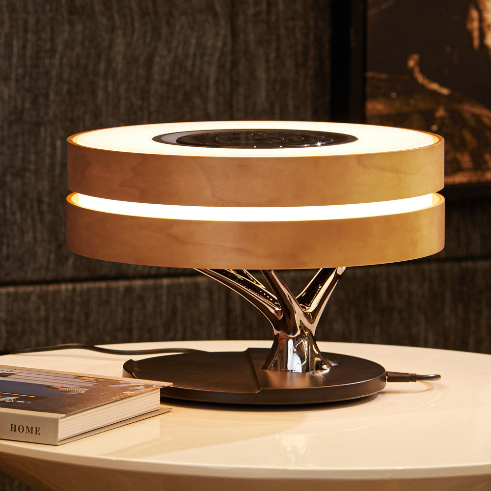 Wireless Charging Smart Bluetooth Speaker Table Lamp