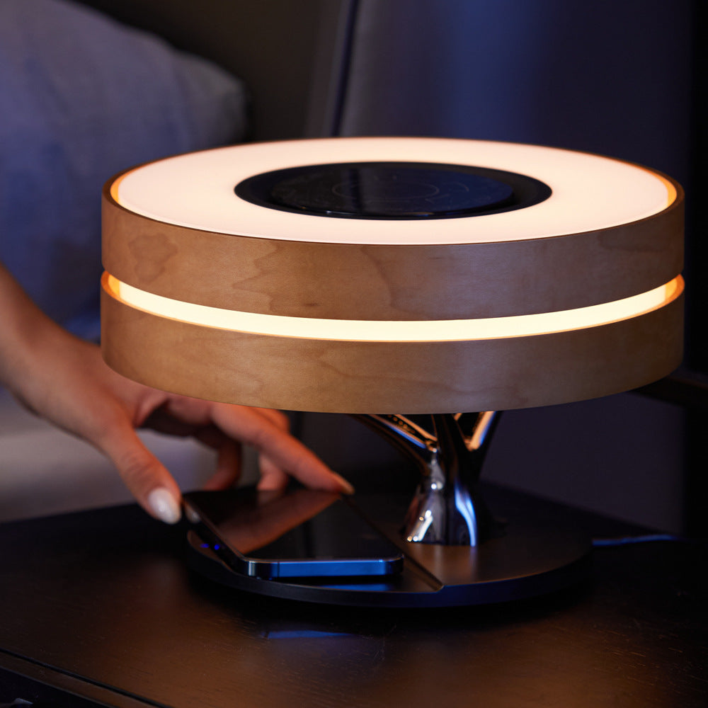 Wireless Charging Smart Bluetooth Speaker Table Lamp